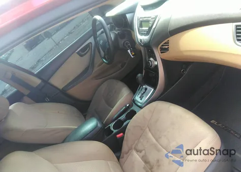 2011 Hyundai Elantra Gls (Ulsan Plant) from USA, damaged, VIN KMHDH4AE4BU151989